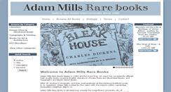 Desktop Screenshot of adammillsbooks.com